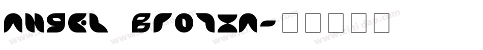 Angel Brotxa字体转换